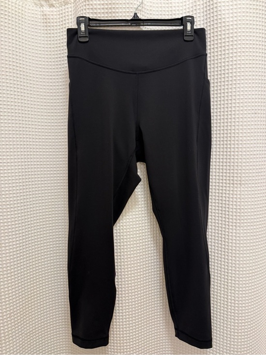 lululemon athletica Pants - Lululemon Everlux - Black High-Waist Leggings with Pockets size 14